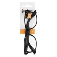 Etos Leesbril mat zwart +3
