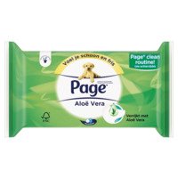 Page Aloe vera vochtig toiletpapier