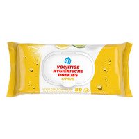 AH Vochtige allesreiniger doekjes citrus