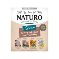Naturo Kalkoen en rijst voor de senior hond