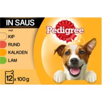 Pedigree Adult mix selectie met groenten in saus
