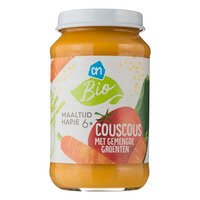 AH Biologisch Couscous met gemengde groente 6m+