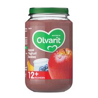 Olvarit Appel zuivel bosbes 12m+