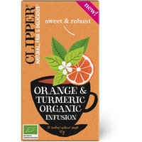 Clipper Orange & turmeric organic infusion