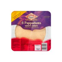 Patak's Pappadums naturel kant-en-klaar