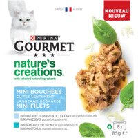Gourmet Nature's creations met zeevis & tonijn
