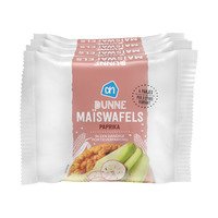 AH Dunne maiswafels paprika 4-pack