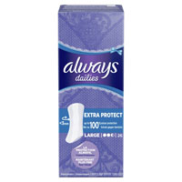 Always Daily protect long inlegkruisjes