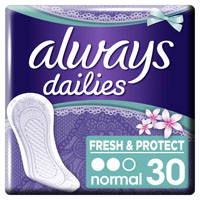 Always Dailies normal fresh scent inlegkruisjes