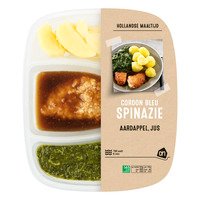 AH Cordon bleu met spinazie