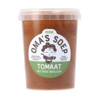Oma's Tomaat met verse basilicum