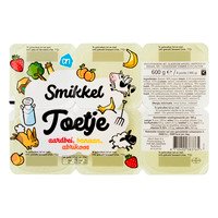 AH Smikkeltoetje aardbei banaan abrikoos