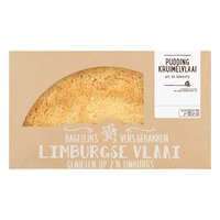 AH Puddingkruimelvlaai half