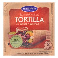 Santa Maria Tortilla wraps met volkorentarwe 8x med