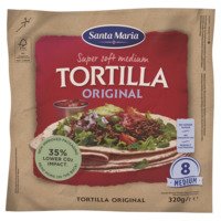Santa Maria Tortilla wraps original 8x medium
