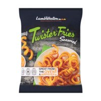 LambWeston Twister fries seasoned