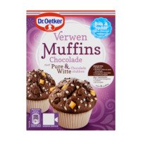 Dr. Oetker Mix voor muffins chocolade