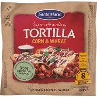 Santa Maria Tortilla wraps corn & wheat medium