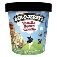 Ben & Jerry's Vanilla pecan blondie