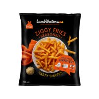 LambWeston Ziggy fries seasoned