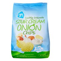 AH Ribbelchips sour cream & onion