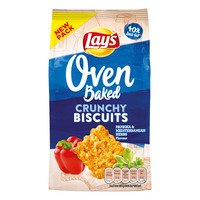 Lay's Oven baked crunchy biscuits paprika