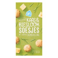 AH Kaas en bieslook soesjes met creme