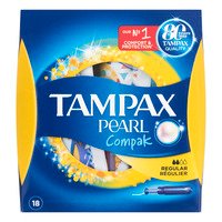 Tampax Tampons compak pearl regular