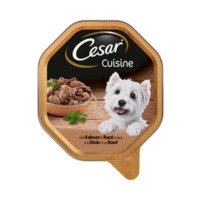 Cesar Cuisine met kalkoen & rund in saus