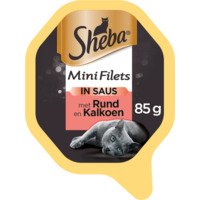 Sheba Mini filets in saus rund & kalkoen