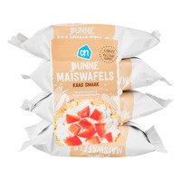 AH Dunne maiswafels kaas 4-pack