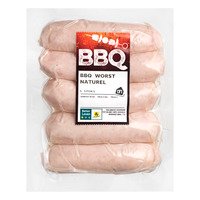 AH BBQ worst naturel 5 stuks