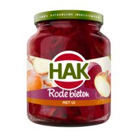 Hak Rode bieten met ui
