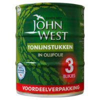 John West Tonijn in olijfolie 3-pack
