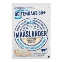 Maaslander jong belegen geitenkaas plak