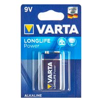 Varta Longlife power 9V alkaline batterijen