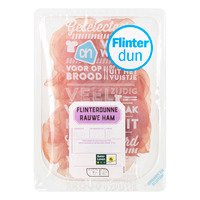 AH Flinterdunne rauwe ham