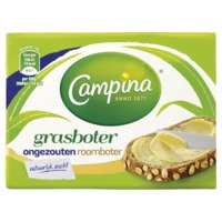 Campina Grasboter ongezouten roomboter