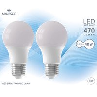 Majestic Led standaard mat E27 40W