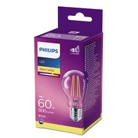 Philips Led fil standaard helder E27 60W