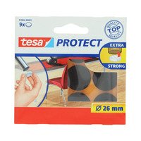 Tesa Anti krasviltjes 26mm bruin