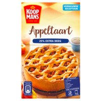 Koopmans Mix voor appeltaart met extra deeg