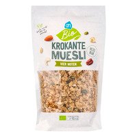 AH Biologisch Volkoren krokante muesli vier noten
