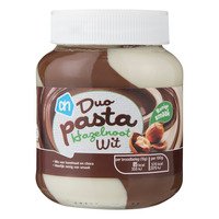 AH Duopasta hazelnoot wit