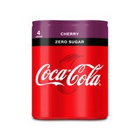 Coca-Cola Zero sugar cherry 4-pack