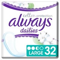 Always Dailies bio cotton large inlegkruisjes
