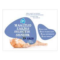 AH Maaltijdzakjes selectie senior in saus