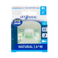 Difrax Glow in the dark fopspeen 6m+