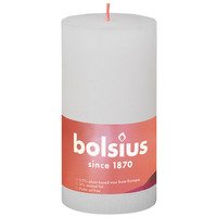 Bolsius Rustieke kaars wit 13cm
