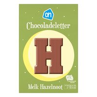 AH Chocoladeletter melk hazelnoot